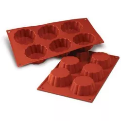 Silikónová forma Cennellata 660 ml (6 ks)