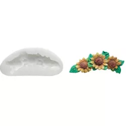 Silikónová formička slnečnice 95x43 mm