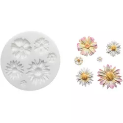 Silikónová formička mix kvetov