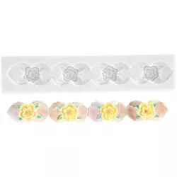 Silicone form flower edge 165x25mm