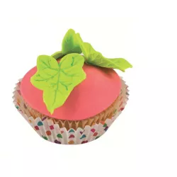 Žilkovač a vykrajovátko list břečťanu 3x4cm - Silikomart