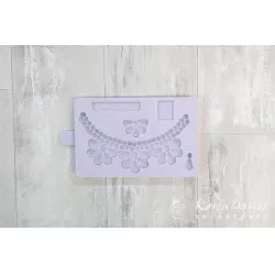 Silikónová forma perly lem