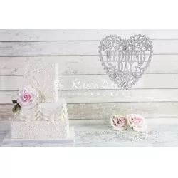 Silikónová forma na perlový povrch, 33 × 10 cm