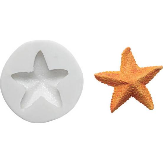Silikónová formička morská hviezdica 5 × 5 cm