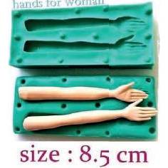 Silikónová forma ruky ženy