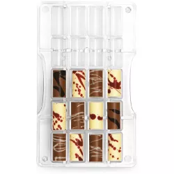 Polykarbonátová forma na čokoládu Cilindro small