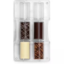 Polykarbonátová forma na čokoládu Cilinder Large