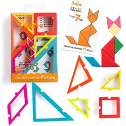 Vykrajovátka puzzle kreatívne cookies 6 ks + 20 kariet