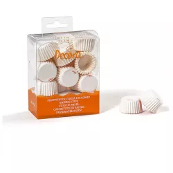 Kozučky na pralinky biele 200ks 2,7x1,7cm