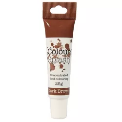 Gélová farba - Tmavo hnedá - 25 g