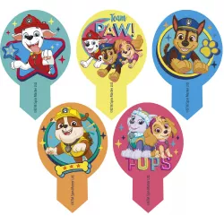 Jedlý papier záložka na muffiny Paw Patrol 20 ks 6,5×4 cm