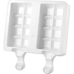 Silicone form for popsicles – 2 pieces chocolate