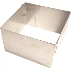 Pevná skladateľná forma štvorca 20×20 cm (výška 12 cm)