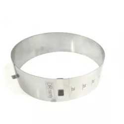 Nastaviteľná forma kruhová 22-26 cm (výška 8 cm)