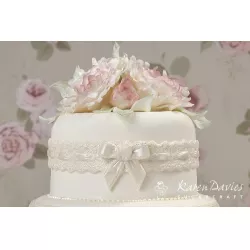 Silikónová forma zdobená krajkou SB03090