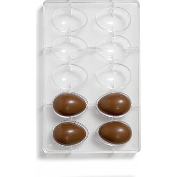 Polykarbonátová forma na čokoládu vajíčka