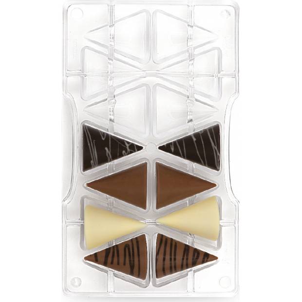 Polykarbonátová forma na čokoládu kužeľ stredný