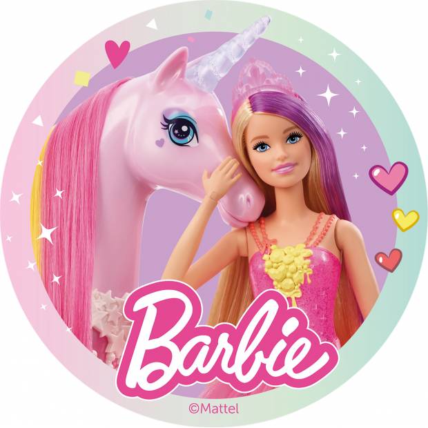 Fondánový list Barbie 20 cm