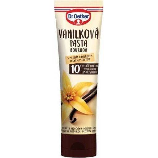 Dr. Oetker Vanilková pasta Bourbon s mletou tobolkou vanilky (100 g) DO0004 dortis