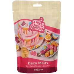 Jedlá poleva v peckách ľahko rozpustná 250 g Žltá