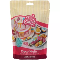 Snadno rozpustná poleva v peckách 250 g Svetlo modrá