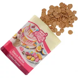 Lahodne rozpustná poleva v peckách 250g Toffee