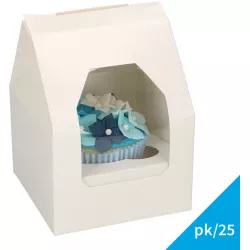 Muffinové krabičky 25 ks, 9 x 9 x 13 cm