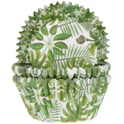 Košíčky na muffiny listy 50x33 mm