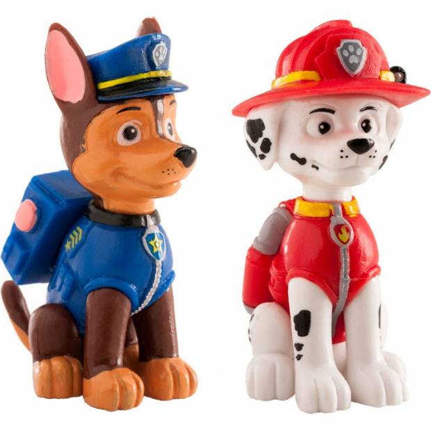 Figúrka Paw Patrol Chase a Marshall 6 cm