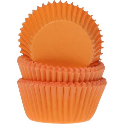 Mini košíky na muffiny, oranžové 35x22cm 500ks - House of Marie