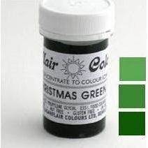Sugarflair gélová farba (25 g) Vianočná zelená 1324 dortis