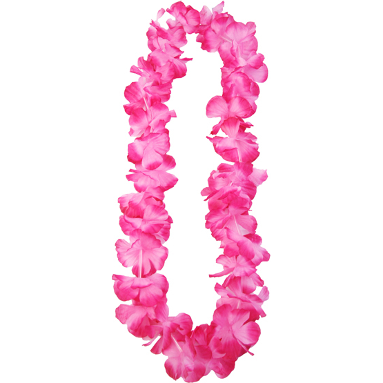 Havajský veniec Aloha pink 1ks