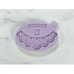 Silikónová forma Art Deco Filigree 12 × 4 cm