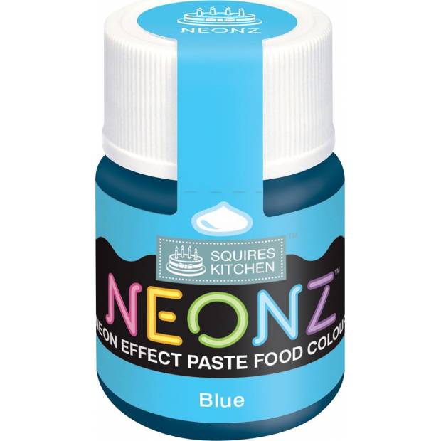 Neonzová gélová farba (20 g) modrá 38458 dortis