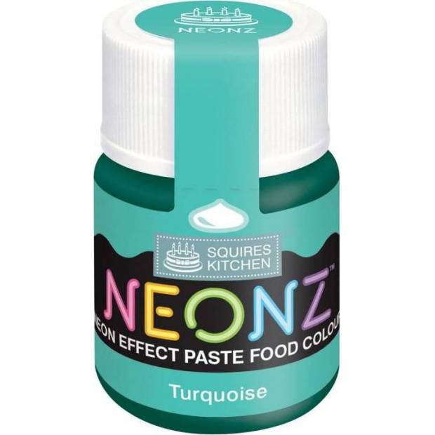 Neonzová gélová farba (20 g) tyrkysová 38459 dortis