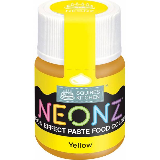 Neonzová gélová farba (20 g) žltá 38461 dortis