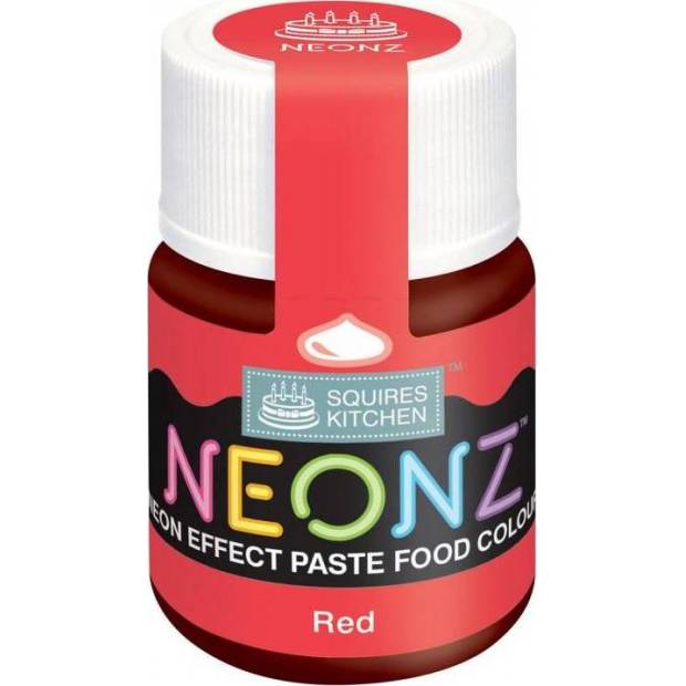 Neonzová gélová farba (20 g) červená 38463 dortis