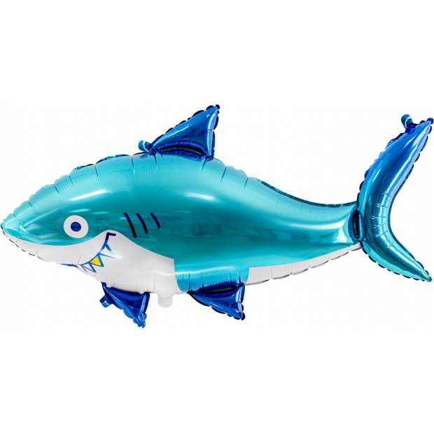 Fóliový balón žralok 92 x 48 cm