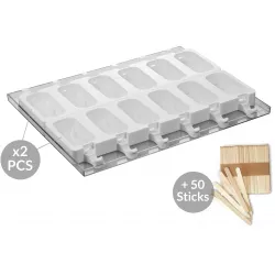 Profesionálna silikónová forma na nanuky shock