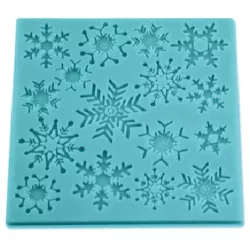 Silicone mold for a snowflake 10,5x10,5 cm