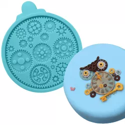 Silikónová forma – ozubené kolieska, ø 10,5 cm