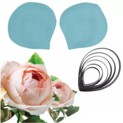 Škvačovač a vykrajovadlo ruže 8x8,5 cm