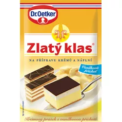 Dr. Oetker Zlatý klas na prípravu krémov a náplní (40 g) DO0044 torta