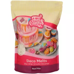 Jednoducho rozpustná poleva v peckách 1 kg biela