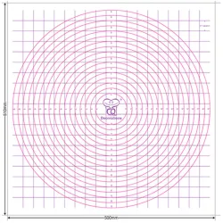 Valčacia podložka 3 × 3 – 19 × 19 cm