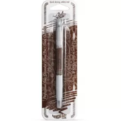 Obojstranný jedlý fix – tmavě hnědá barva