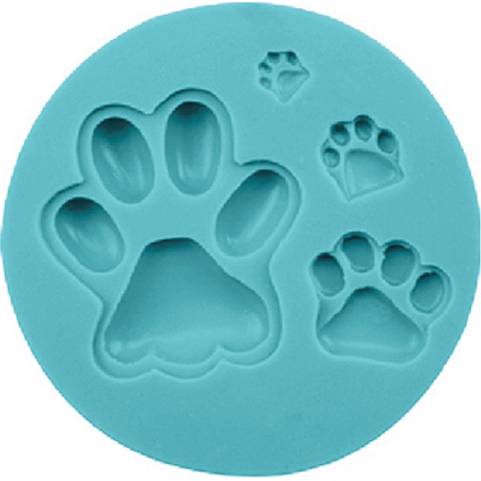 Silikónová forma na psie labky 9,5 cm