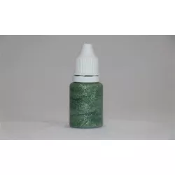 Gél na povrchy s glitrami 15 ml Mint zelená