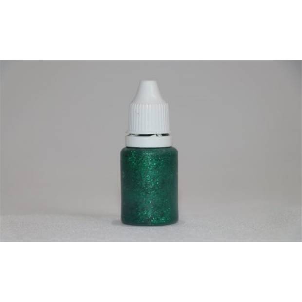 Glitrová povrchová gélová farba Luster Paint 15ml Emerald