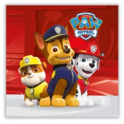 Servítky 33x33 cm Paw Patrol